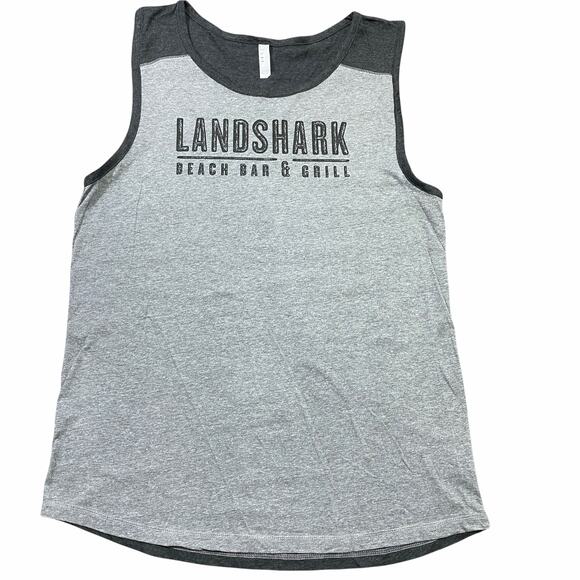 LAT Men's Landshark Beach Bar & Grill Tank Size Large - Picture 1 of 9